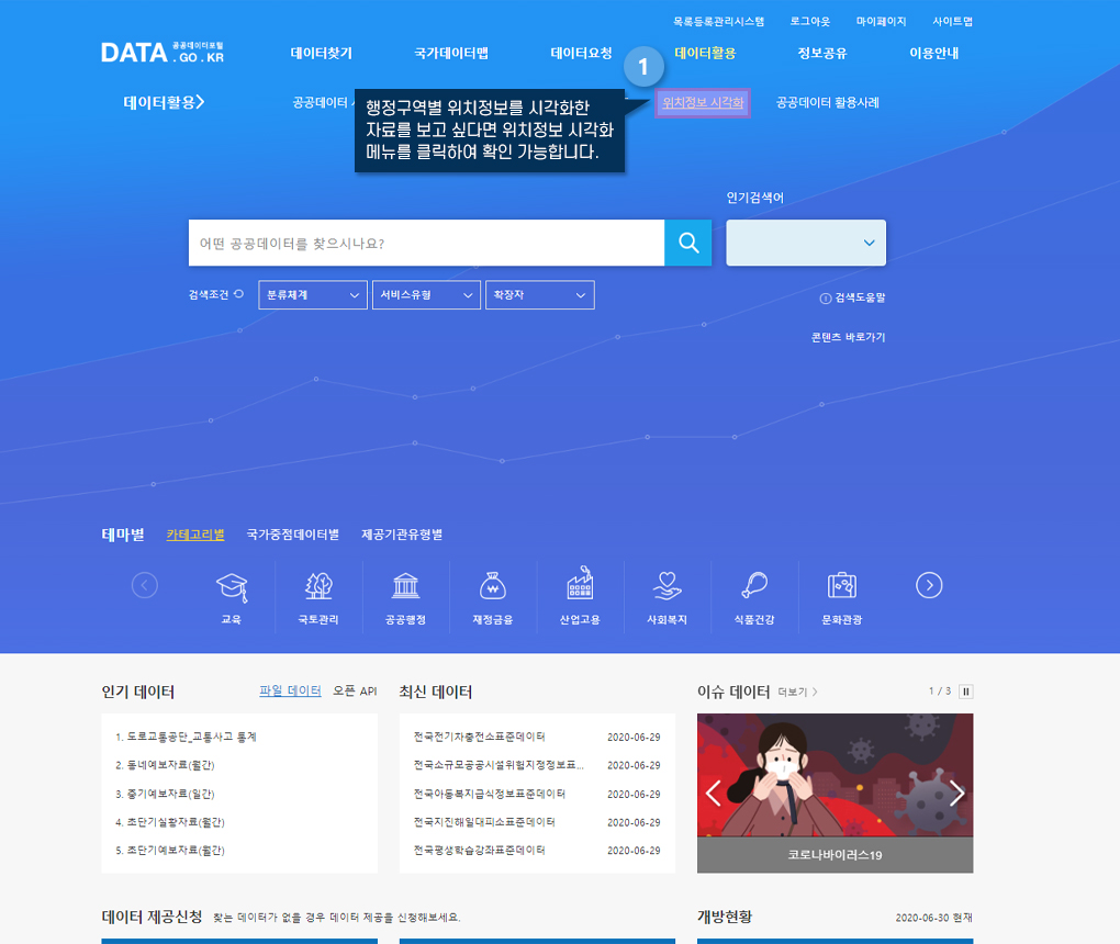 위치정보 시각화 소개