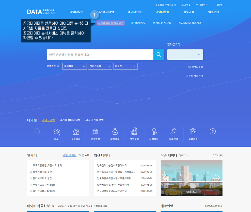 분석서비스 소개